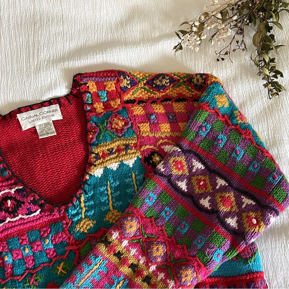90s vintage limited edition sweater